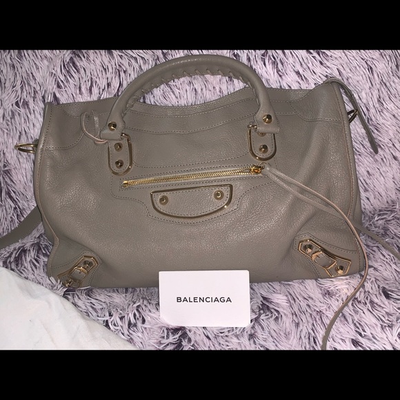 Balenciaga Classic Metallic Edge City small tote - Picture 2 of 5
